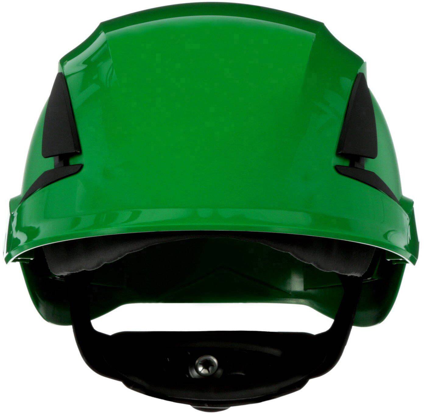 3M SecureFit X5504NVE-CE-4 ochranná prilba s UV senzorom zelená