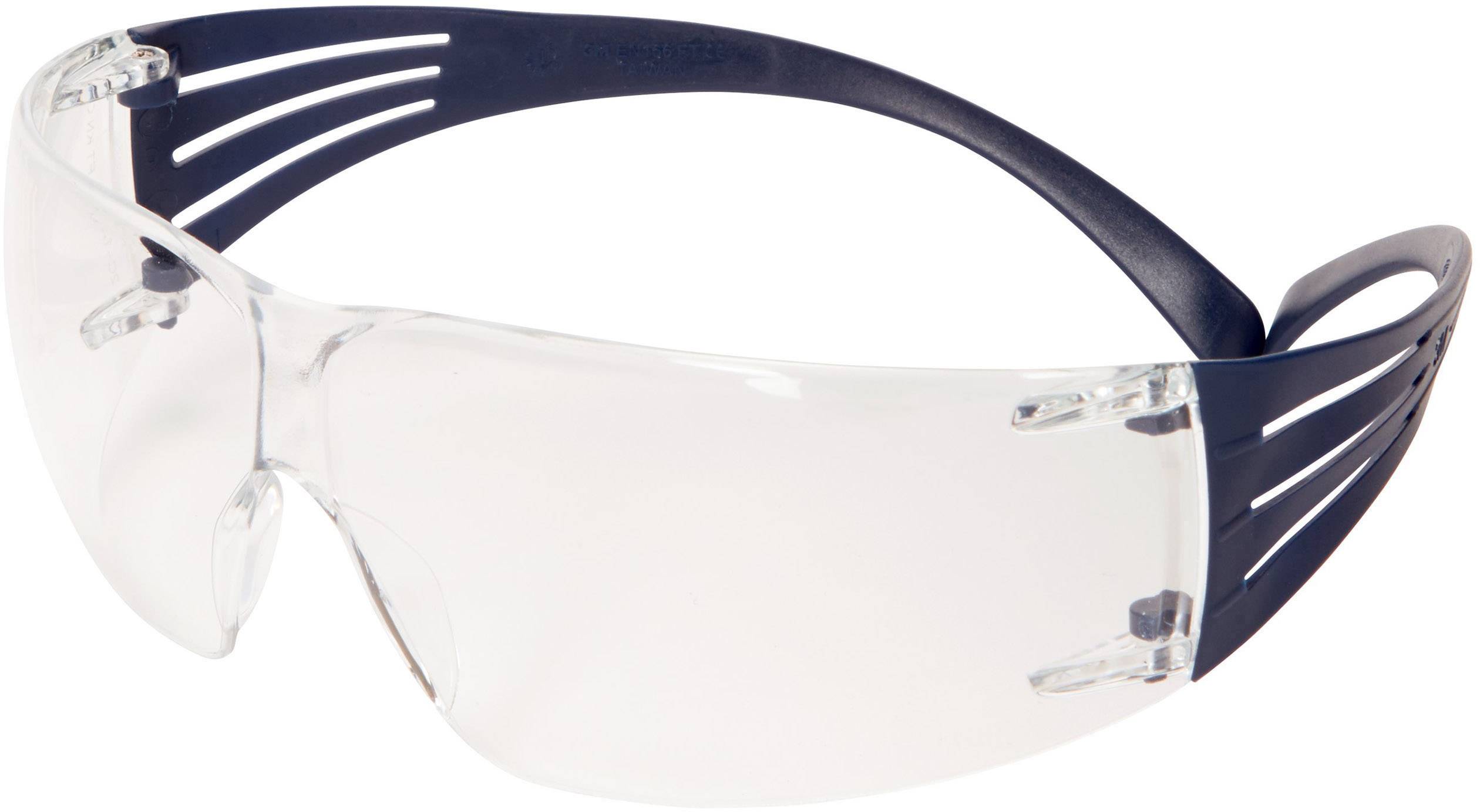 3M SecureFit SF201SGAF-BLU Lunettes de protection avec protection anti-buée bleu EN 166 DIN 166 3