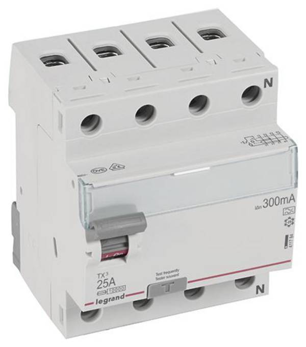 Legrand 411784 411784 prúdový chránič A 25 A 400 V