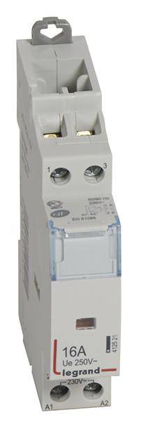 Legrand Legrand 412521 Contattore dinstallazione 1 NC, 1 NA 230 V 16 A 1 pz.