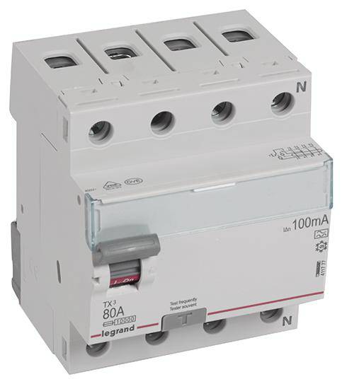 Legrand 411777 411777 prúdový chránič A 80 A 400 V