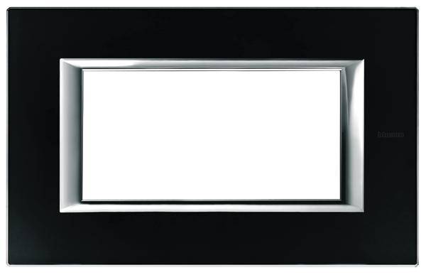 Legrand   rám Axolute čierna HA4804VNN