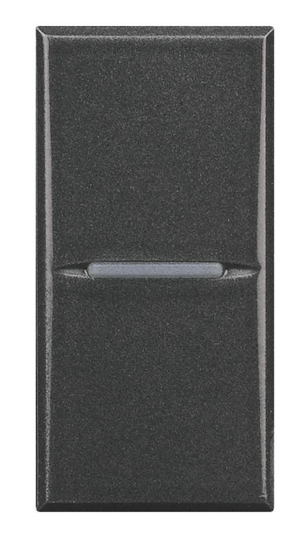 Legrand   krížový spínač Axolute antracitová HS4004