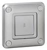 Legrand inštalačné spínač Soliroc chróm 077812