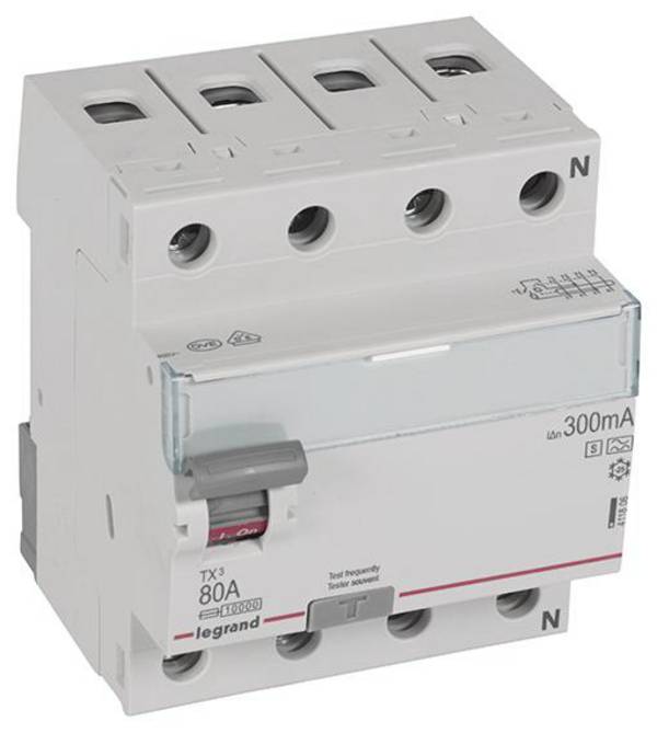 Legrand 411806 411806 prúdový chránič A 80 A 400 V