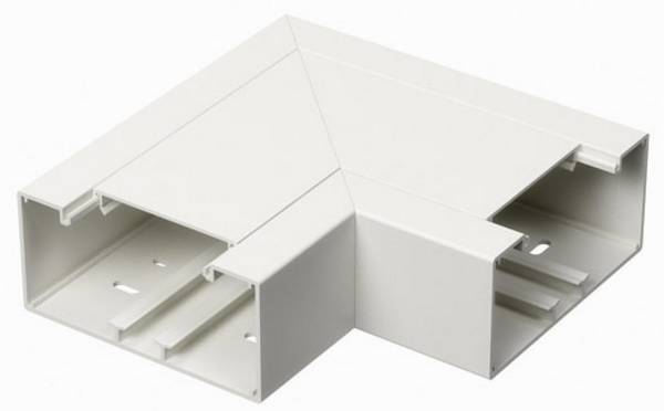 GGK 12737 plochý uholník plochý uhol (š x h) 110 mm x 62 mm 1 ks čisto biela