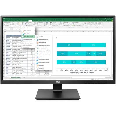 LG Electronics 27BK550Y-B LCD monitor 68.6 cm (27 palca) En.trieda 2021 F (A - G) 1920 x 1080 Pixel Full HD 5 ms zásuvka