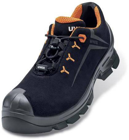 uvex 2 MACSOLE® 6528243 ESD Säkerhetsskor S3 Skostorlek (EU): 43 Svart, Orange 1 par