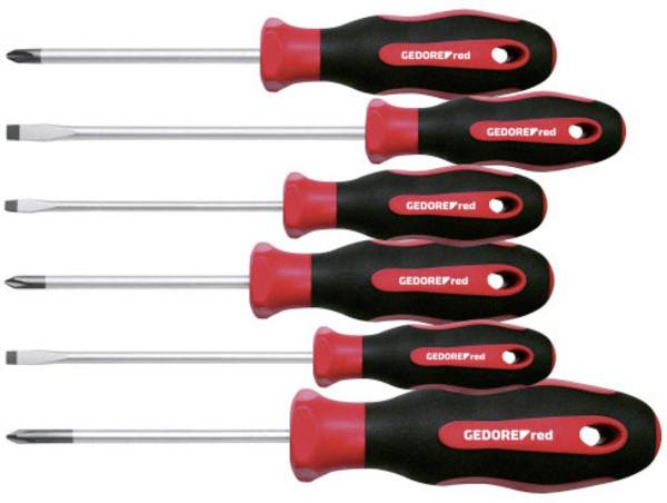 Gedore RED R38002006 dielňa súprava skrutkovačov 6-dielna plochý