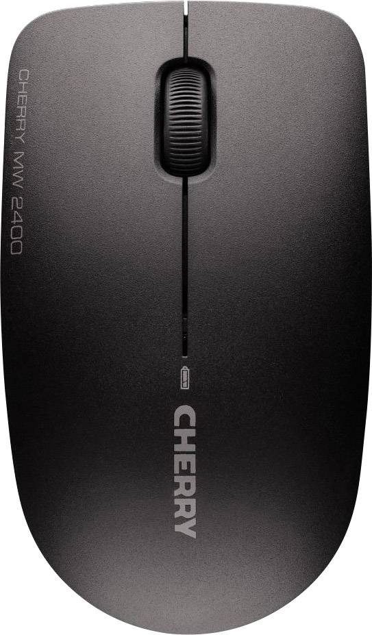 CHERRY MW 2400 Mouse Senza fili (radio) Ottico Nero 3 Tasti 1200 dpi