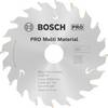 Bosch Accessories Kreissägeblatt Ø 85x15x1,5mm 30 HLTCG HM Standard for MultiMaterial 2608837752 pílový kotúč 85 x 15 mm Počet zubov (na palec): 30 1 ks