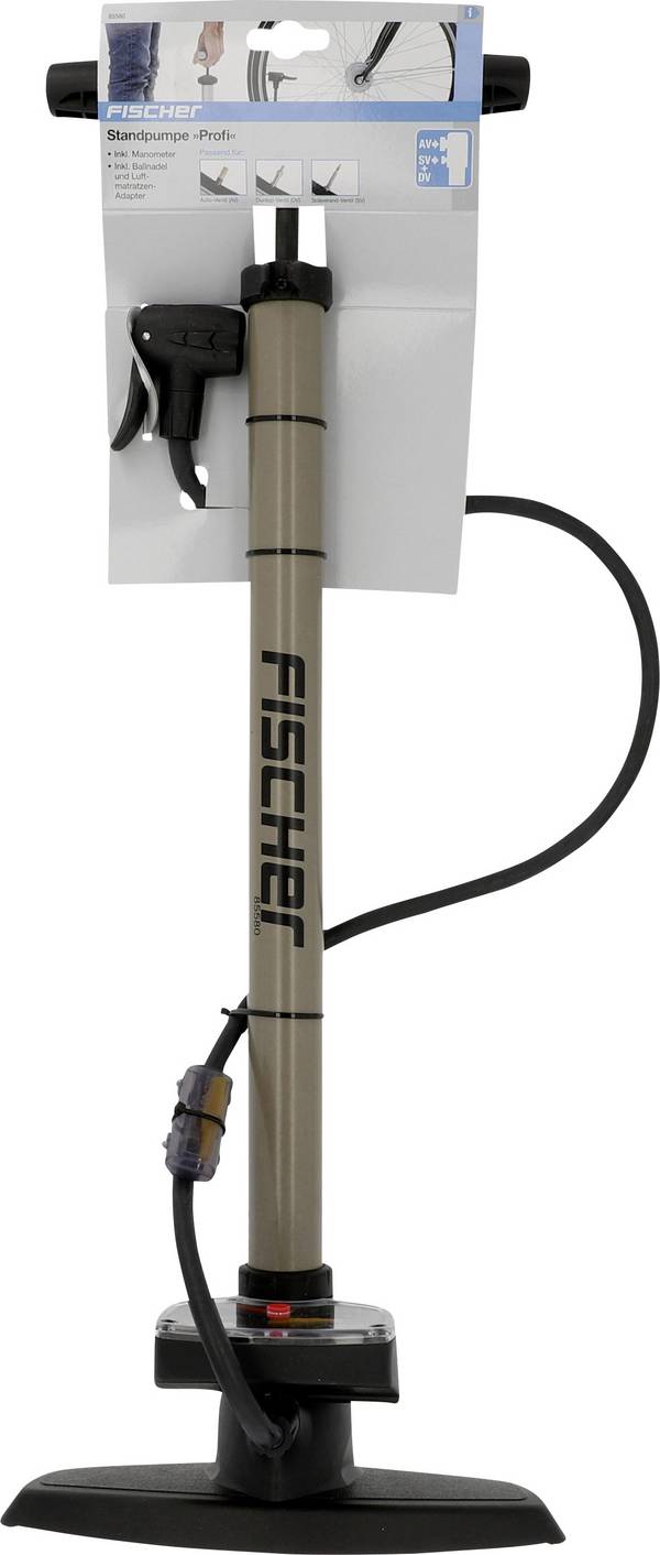 FISCHER FAHRRAD 85580 Profi stojanová pumpička