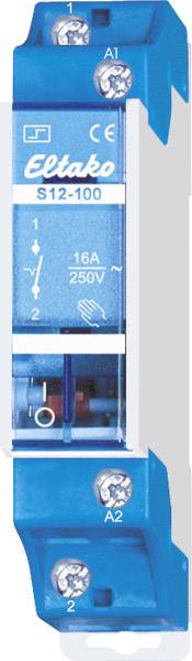 Relè a impulso Guida DIN Eltako S12-100-8V 1 NA 230 V 10 A 2300 W 1 pz.