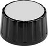 Mentor 334.61 otočný gombík s označením čierna (Ø x v) 36 mm x 18.5 mm 1 ks