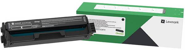 Lexmark vratný toner C3224 C3326 MC3224 MC3326 C3220K0 originál čierna 1500 Seiten