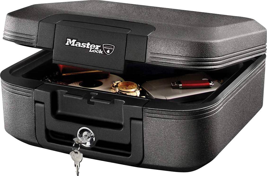 Master Lock LCHW20101 - Feuerbeständig und Wasserdicht Cassetta porta documenti (L x A x P) 363 x 168 x 391 mm Nero