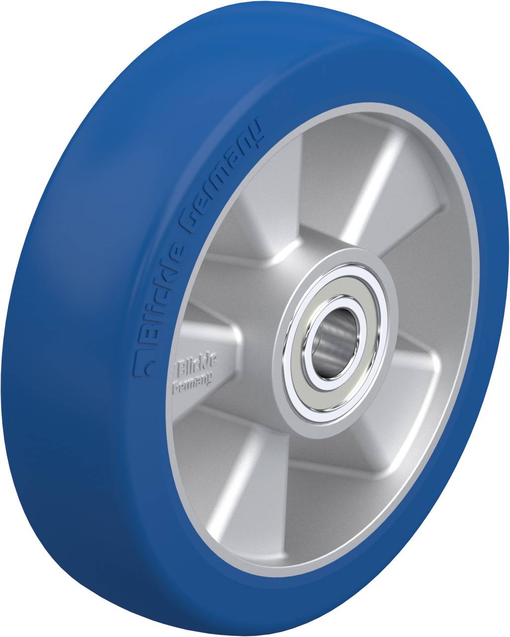 Blickle 752955 ALBS 180/20K Ruota in plastica Diametro ruota: 180 mm Capacità di carico (max.): 670 kg 1 pz.