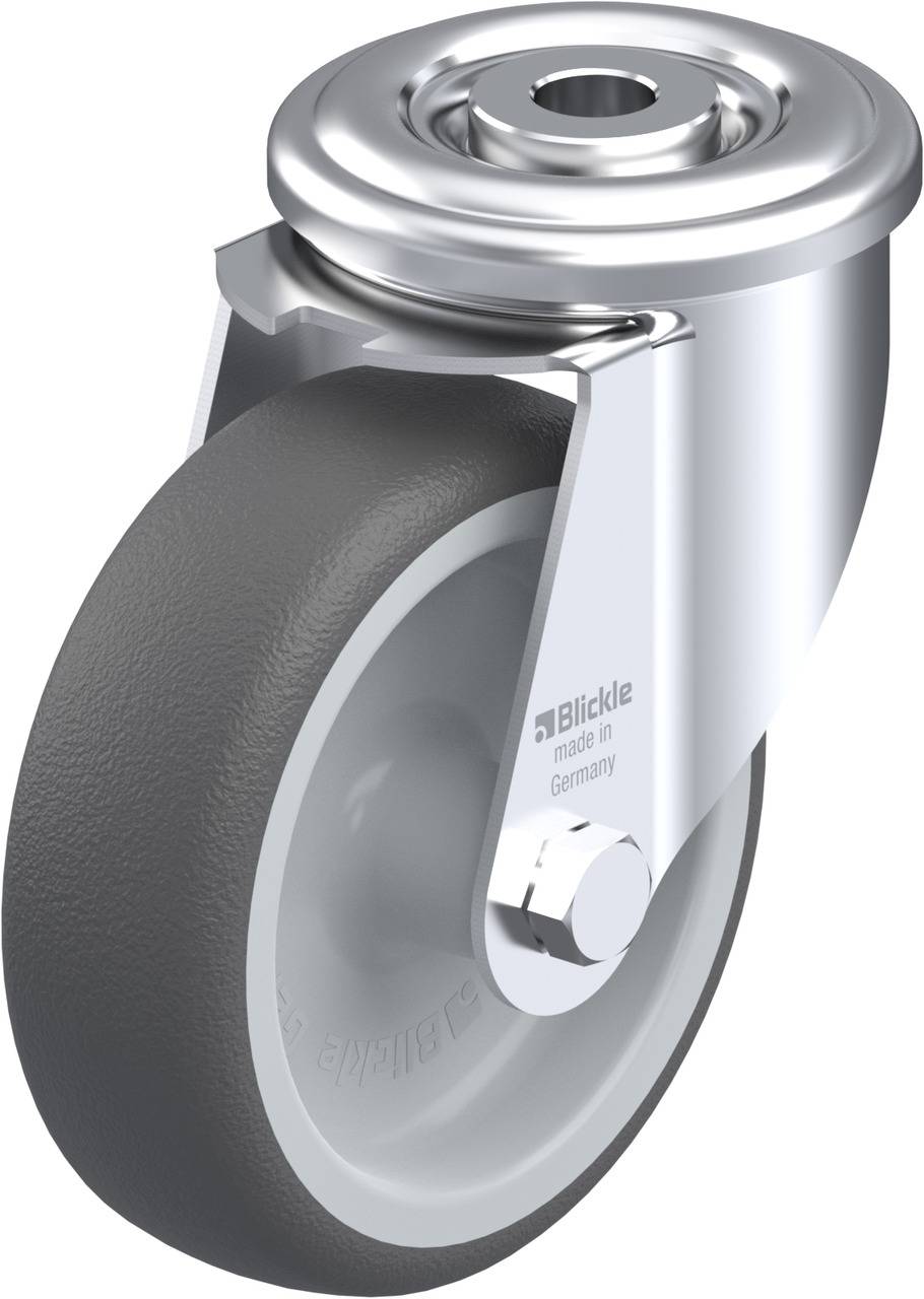 Blickle 847001 LER-PATH 100G Ruota girevole Diametro ruota: 100 mm Capacità di carico (max.): 150 kg 1 pz.