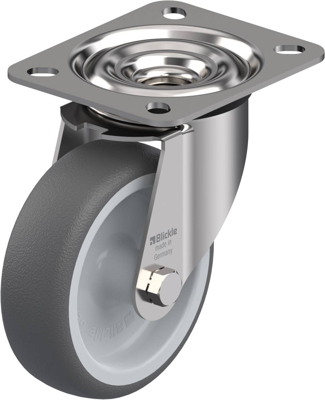 Blickle 847071 LEX-PATH 100G Ruota girevole Diametro ruota: 100 mm Capacità di carico (max.): 150 kg 1 pz.