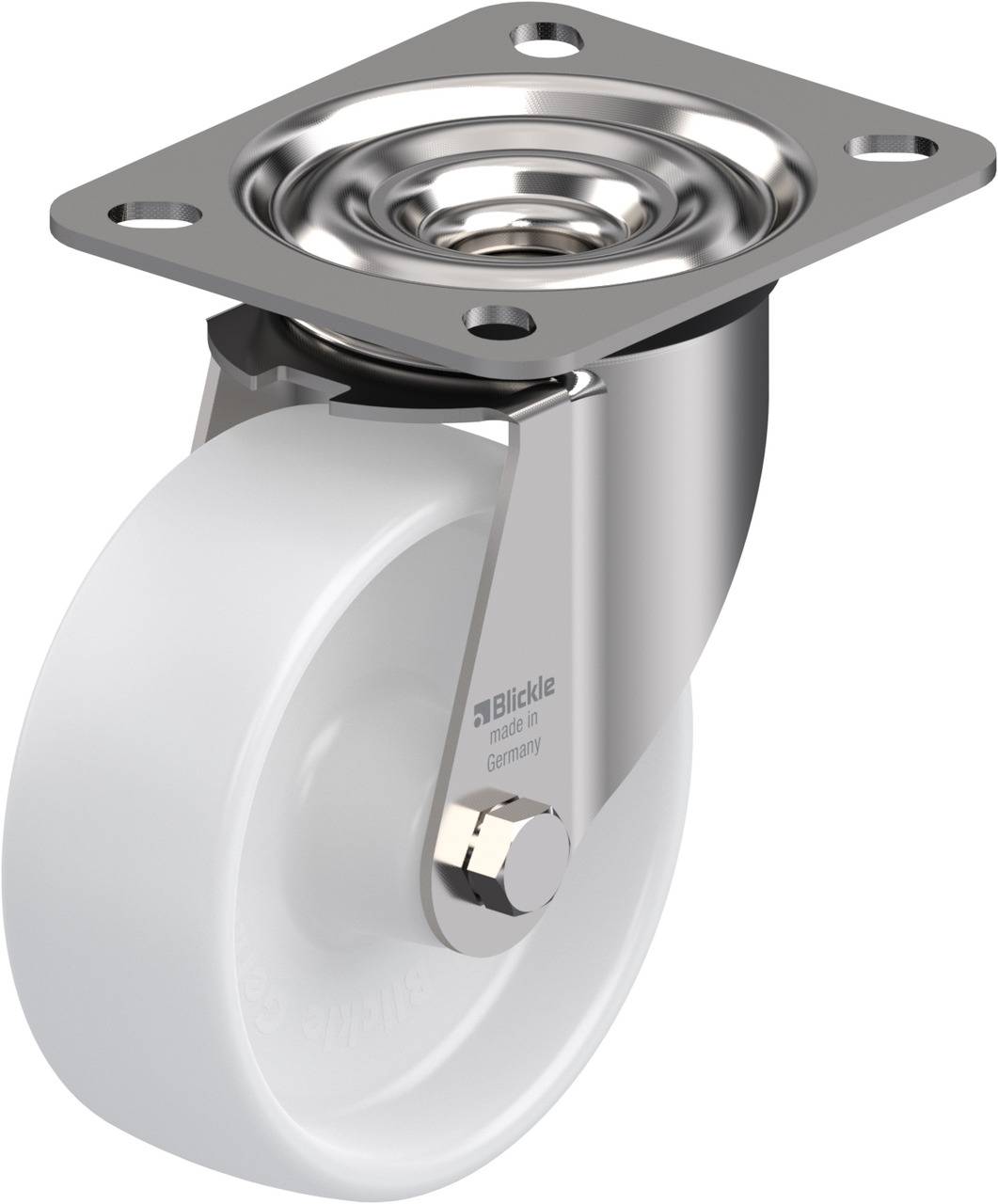 Blickle 280016 LEX-PO 100G Ruota girevole Diametro ruota: 100 mm Capacità di carico (max.): 150 kg 1 pz.