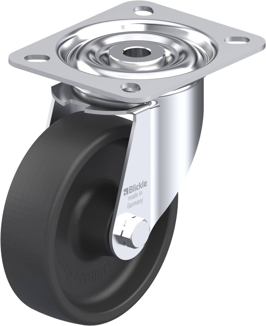 Blickle 754701 LI-POHI 100G Ruota girevole Diametro ruota: 100 mm Capacità di carico (max.): 150 kg 1 pz.