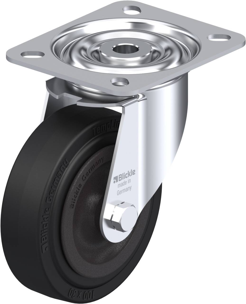 Blickle 603282 LI-VKHT 100G Ruota girevole Diametro ruota: 100 mm Capacità di carico (max.): 100 kg 1 pz.