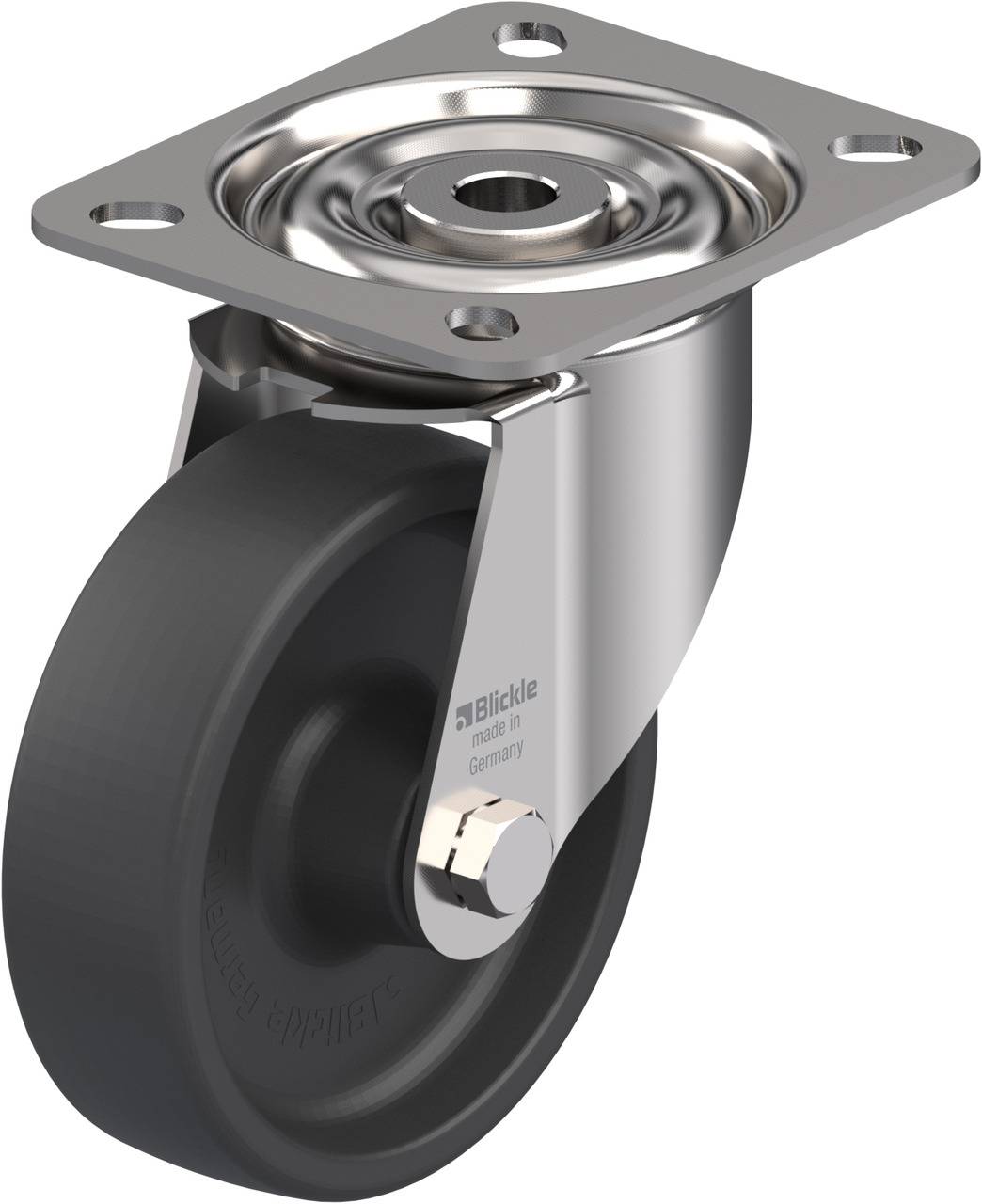 Blickle 754734 LIX-POHI 100G Ruota girevole Diametro ruota: 100 mm Capacità di carico (max.): 150 kg 1 pz.