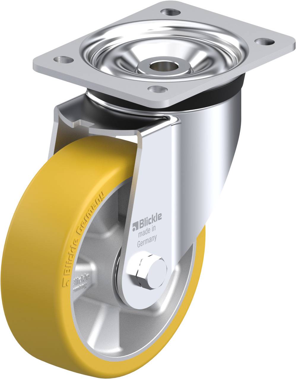 Blickle 304568 LK-ALTH 150K Ruota girevole Diametro ruota: 150 mm Capacità di carico (max.): 600 kg 1 pz.