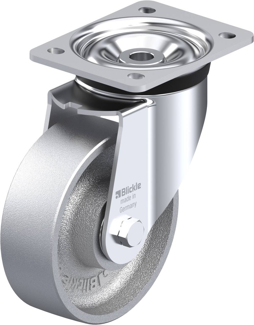 Blickle 281188 LK-G 150K Ruota girevole Diametro ruota: 150 mm Capacità di carico (max.): 600 kg 1 pz.