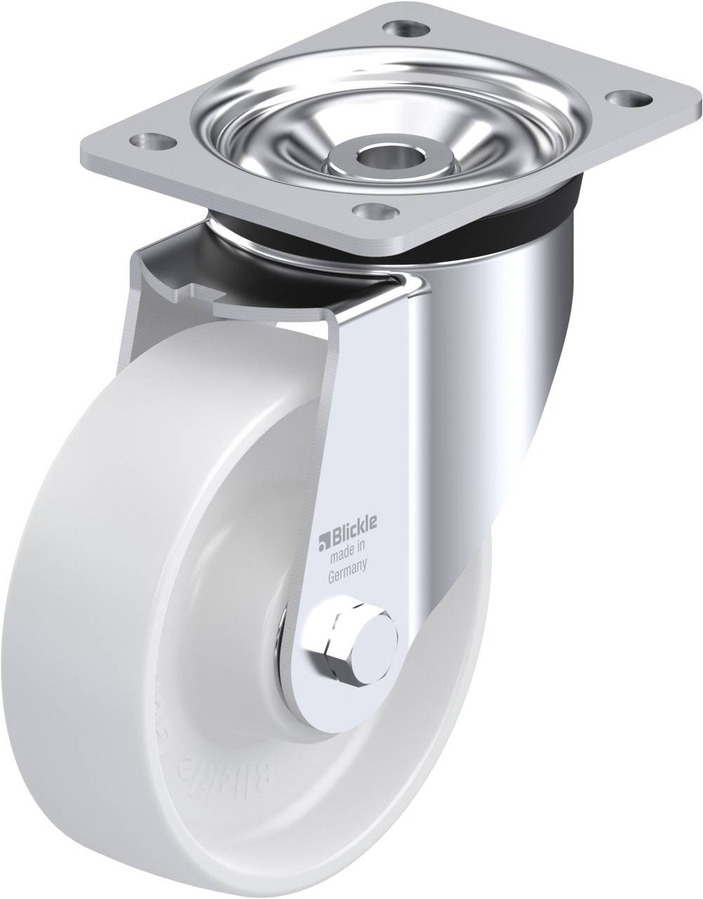 Blickle 6072 LK-PO 150K Ruota girevole Diametro ruota: 150 mm Capacità di carico (max.): 400 kg 1 pz.