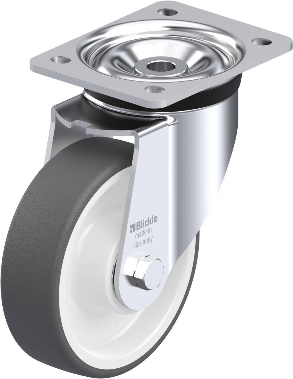 Blickle 33076 LK-POTH 150K Ruota girevole Diametro ruota: 150 mm Capacità di carico (max.): 500 kg 1 pz.