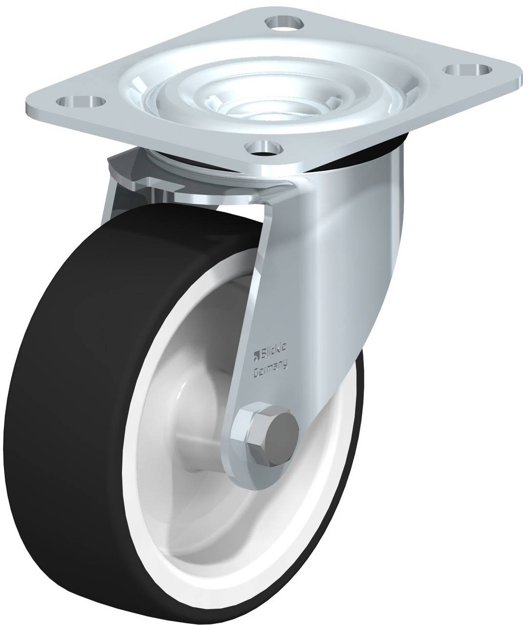 Blickle 44461 L-POTH 100G Ruota girevole Diametro ruota: 100 mm Capacità di carico (max.): 250 kg 1 pz.