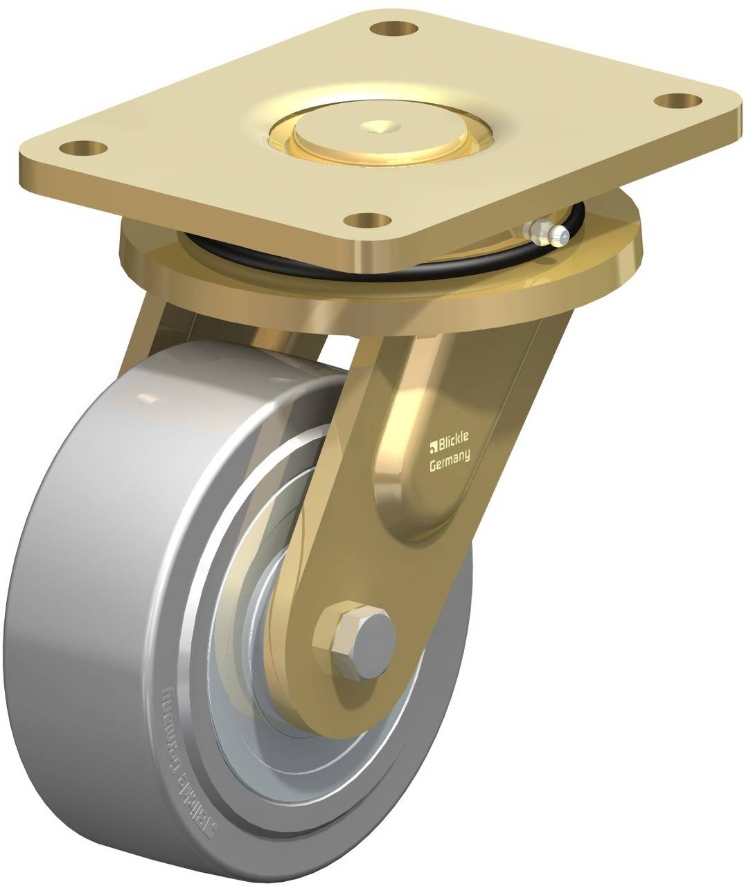 Blickle 621334 LS-SVS 150K-35 Ruota girevole Diametro ruota: 150 mm Capacità di carico (max.): 3000 kg 1 pz.