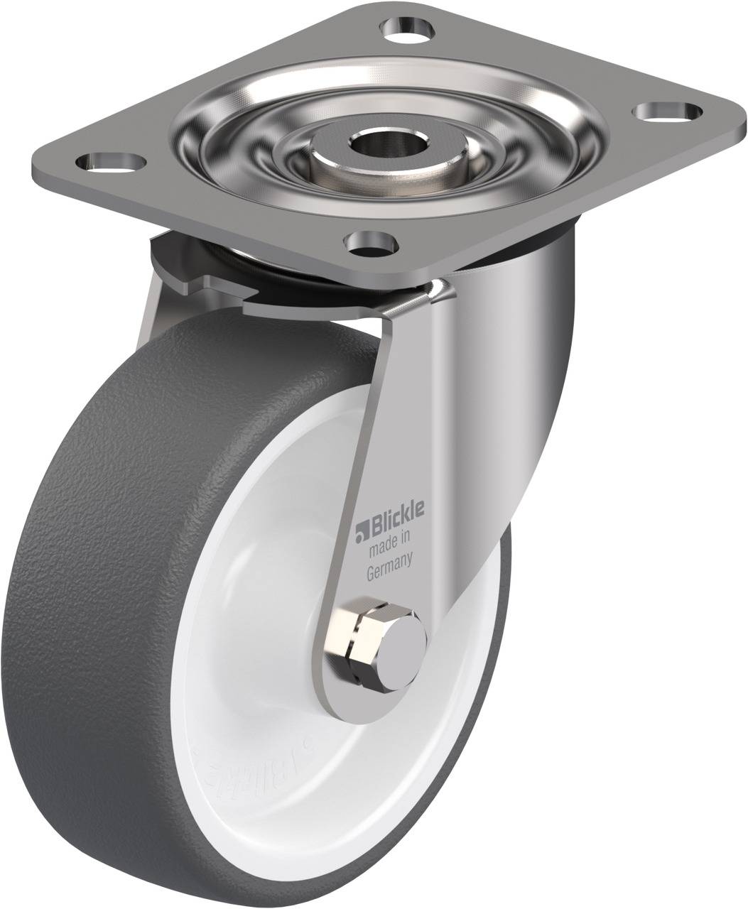 Blickle 49700 LX-POTH 100G Ruota girevole Diametro ruota: 100 mm Capacità di carico (max.): 250 kg 1 pz.
