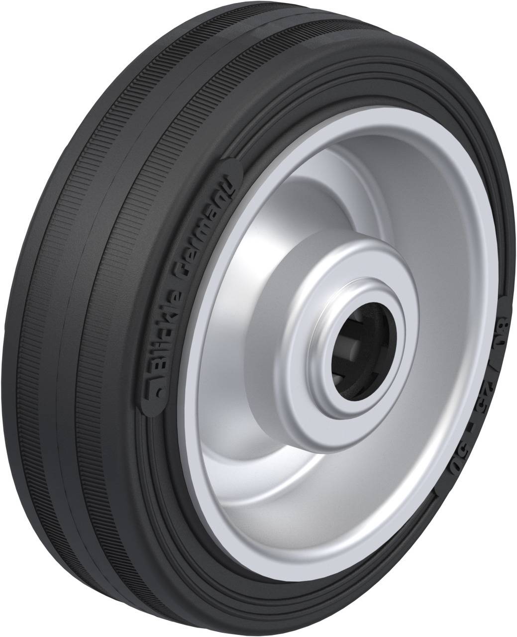 Blickle 40949 Schwerlast-Rad V 80/12R Ruota per alte portate Diametro ruota: 80 mm Capacità di carico (max.): 50 kg 1 pz.