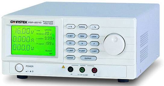 GW Instek PSP-405 Alimentatore da laboratorio regolabile 0 - 40 V/DC 0 - 5 A RS-232 Programmabile