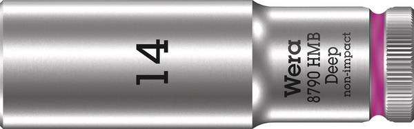 Wera 8790 HMB Deep 05004536001 vonkajší šesťhran zásuvka 14 mm 3/8" 14 mm  1 ks 3/8 "