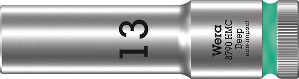Wera 05004553001 05004553001 vonkajší šesťhran zásuvka 13 mm 1/2" 13 mm  1 ks 1/2 "