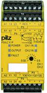 Relè di sicurezza PSWZ X1P 0,5V /24-240VACDC 2n/o 1n/c 2so PILZ 2 NA, 1 NC (L x A x P) 45 x 94 x 121 mm 1 pz.
