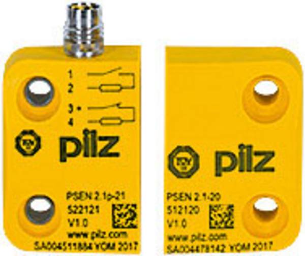 PILZ 502221 PSEN 2.1p-21/PSEN 2.1-20 /8mm/LED magnetický bezpečnostný spínač 24 V/DC IP65, IP67 1 ks