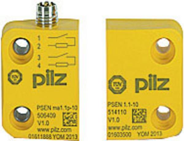 PILZ 506411 PSEN ma1.1p-10/PSEN1.1-10/3mm magnetický bezpečnostný spínač 24 V/DC IP65, IP67 1 ks
