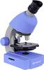 Bresser Optik blau, monokulárny detský mikroskop, 640 x, spodné svetlo, 8851300WXH000