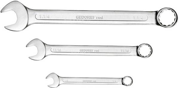 Gedore RED 3301035 R09110052 očkoplochý kľúč  07 - 19 mm 13/16"