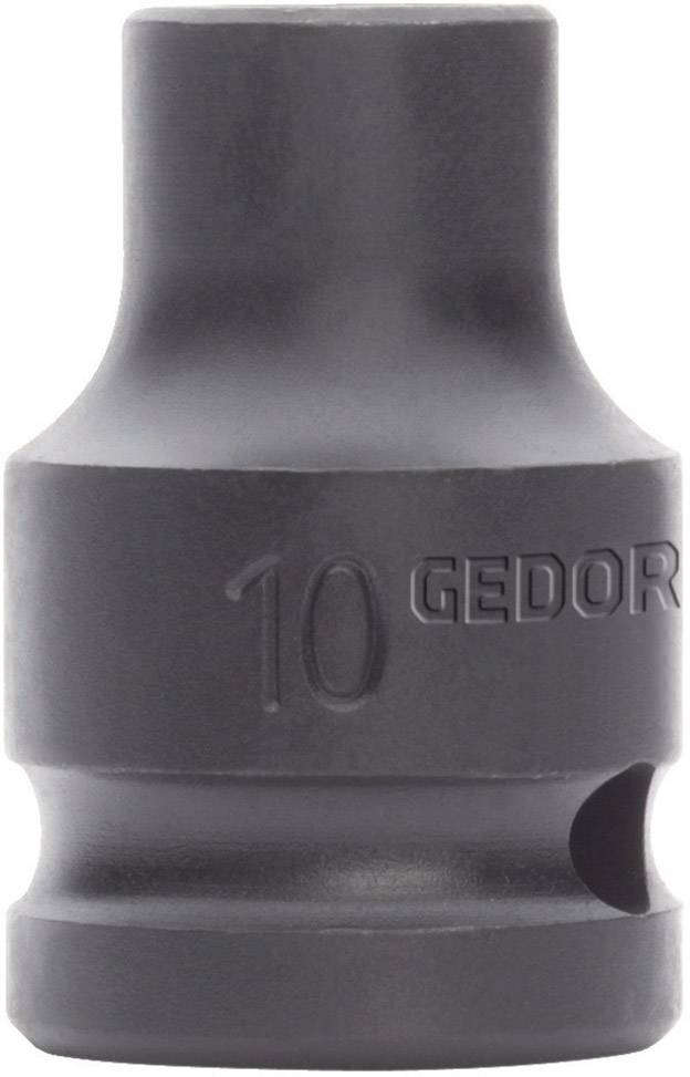 Nástrčný kľúč s nápisom '10 GEDORE', robustne navrhnutý pre silové aplikácie.