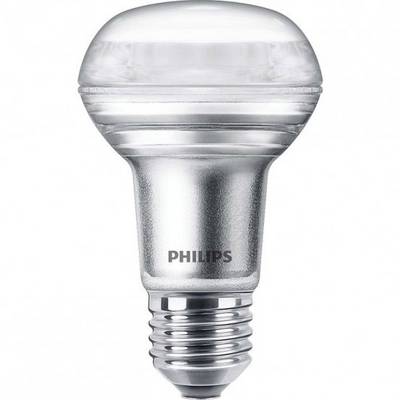 LED žiarovka značky Philips s päticou E27, vhodná pre úsporné osvetlenie.