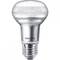 LED žiarovka značky Philips s päticou E27, vhodná pre úsporné osvetlenie.