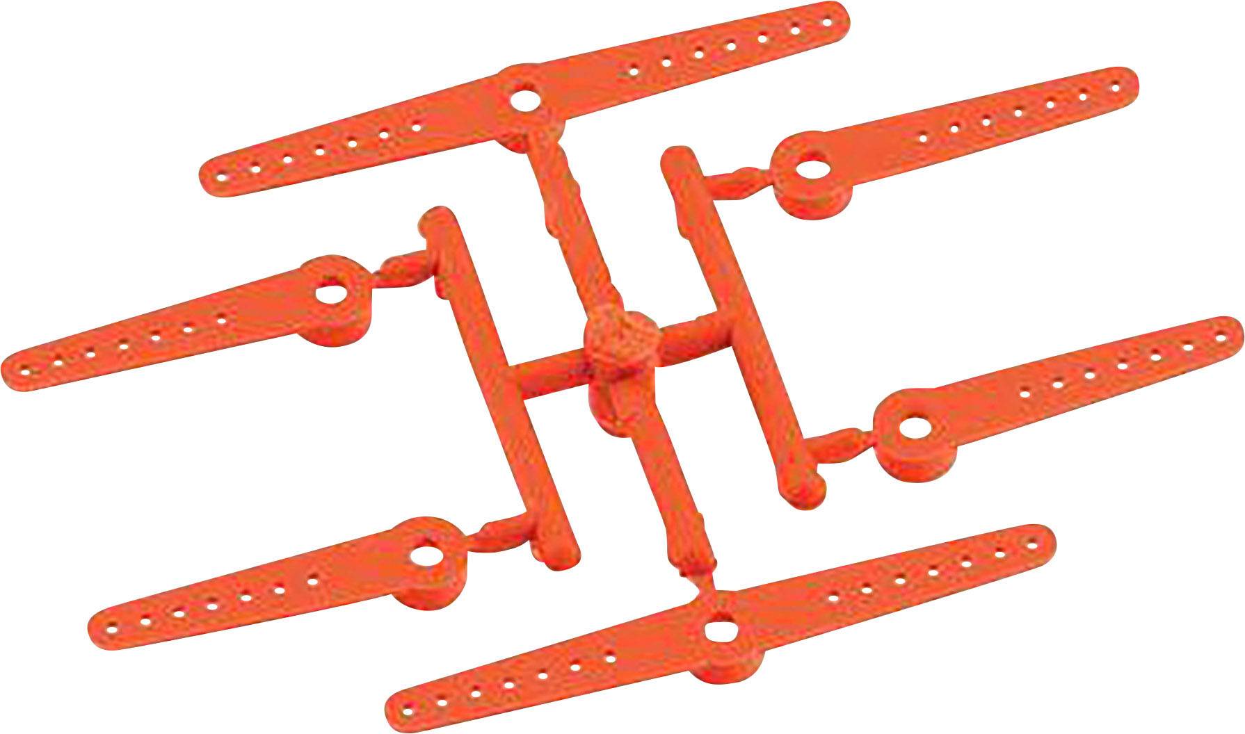 DU-BRO 986 Servo arm XL braccio del servo Adatto per (aerei modello): E-Flite S60, E-Flite DS75H, Spektrum DSP60 6 pz.