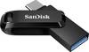 SanDisk Ultra Dual Drive Go USB pamäť pre smartphone a tablet čierna 128 GB USB 3.2 (Gen 1x1), USB-C®