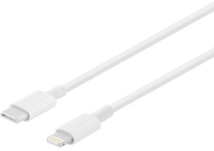 Apple USB kábel USB 2.0 USB-C ® zástrčka, Apple Lightning konektor 2.00 m biela MKQ42ZM/A (B)-2