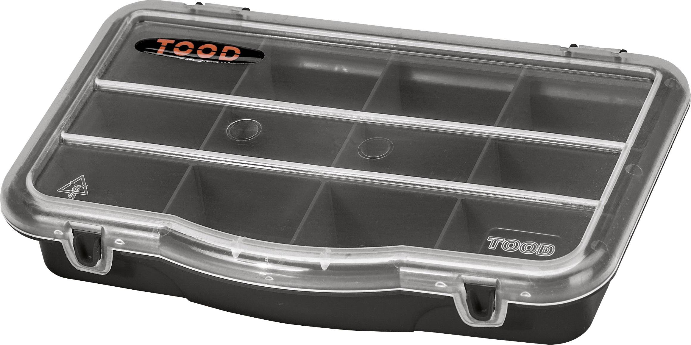 Alutec Assortimentsdoos (l x b x h) 180 x 120 x 30 mm Aantal vakken: 3 Inhoud 1 stuk(s) afbeelding